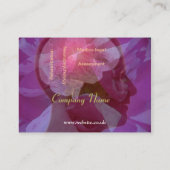 Carte de visite de relief de cerveau de regard (Dos)