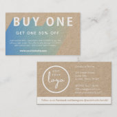Carte de visite de remise BOGO Gradié (Devant / Derrière)