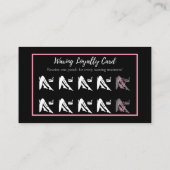 Carte de visite de remise de fidélité de cirage (Dos)