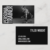 Carte de visite de remise en forme de la salle de  (Devant / Derrière)