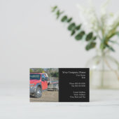Carte de visite de remorquage (Debout devant)