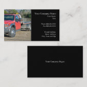 Carte de visite de remorquage (Devant / Derrière)