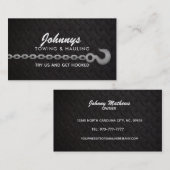 Carte de visite  de remorquage (Devant / Derrière)