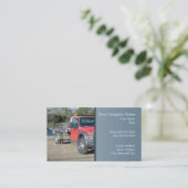 Carte de visite de remorquage (Debout devant)