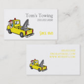Carte de visite de remorquage de dépanneuse servic (Devant / Derrière)