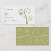 Carte de visite de remous (Devant / Derrière)