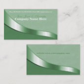 Carte de visite de remous de ruban (Devant / Derrière)