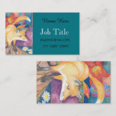 carte de visite de renard (Devant / Derrière)