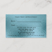 Carte de visite de rendez-vous de NAIL ARTIST (Dos)