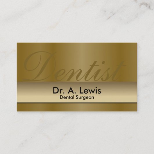 Carte de visite de rendez-vous d'orthodontiste de (Devant)