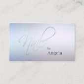 Carte de visite de rendez-vous Nail Studio (Devant)