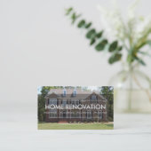 Carte de visite de rénovation résidentielle profes (Debout devant)