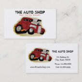 Carte de visite de réparation automatique (Devant / Derrière)