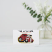 Carte de visite de réparation automatique (Debout devant)