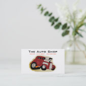 Carte de visite de réparation automatique (Debout devant)