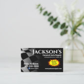 Carte de visite de réparation automatique de l'ind (Debout devant)