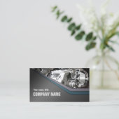 Carte de visite de réparation automobile (Debout devant)