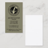 Carte de visite de réparation de la plomberie (Devant / Derrière)