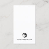 Carte de visite de réparation de la plomberie (Dos)