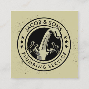 Carte de visite de réparation de la plomberie