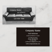 Carte de visite de réparation de meubles usagés (Devant / Derrière)