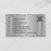 Carte de visite de réparation de moto (Dos)