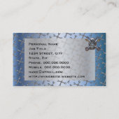 Carte de visite de réparation de moto (Dos)