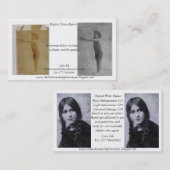 Carte de visite de réparation de photo de Digitals (Devant / Derrière)