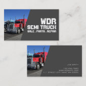 Carte de visite de réparation de pièces de rechang (Devant / Derrière)