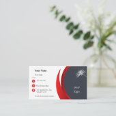 Carte de visite de réparation de verre automatique (Debout devant)