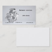 Carte de visite de réparation de voiture de (Devant / Derrière)