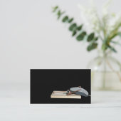 carte de visite de réparation d'ordinateur (Debout devant)