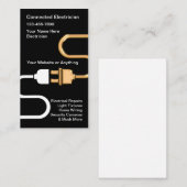 Carte de visite de réparation électrique (Devant / Derrière)