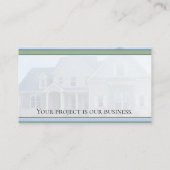 Carte de visite de réparation et de rénovation (Dos)