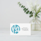 Carte de visite de réparation et de service de plo (Debout devant)