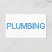 Carte de visite de réparation et de service de plo (Dos)