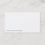 Carte de visite de repère de Google Maps (Dos)