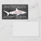 Carte de visite de requin de Blacktip (Devant / Derrière)