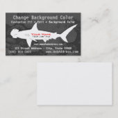Carte de visite de requin de poisson-marteau (Devant / Derrière)