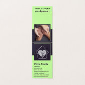 Carte de visite de réseau professionnel des soins  (Outside Unfolded)