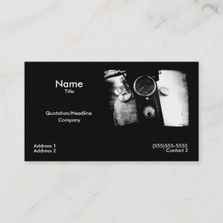 Carte de visite de "réservoir"