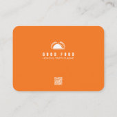 carte de visite de restaurant (Dos)