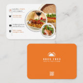 carte de visite de restaurant (Devant / Derrière)