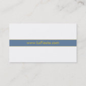 Carte de visite de restaurant mexicain (Dos)