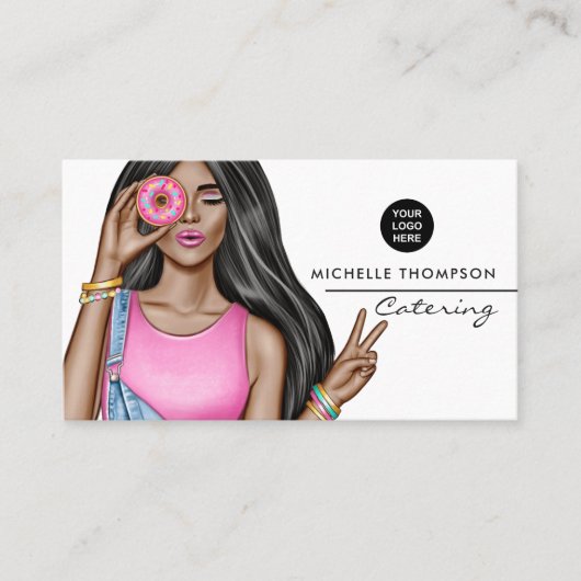 Carte de visite de restauration (Devant)