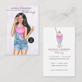 Carte de visite de restauration (Devant / Derrière)