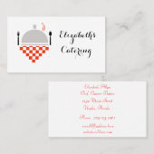 Carte de visite de restauration (Devant / Derrière)