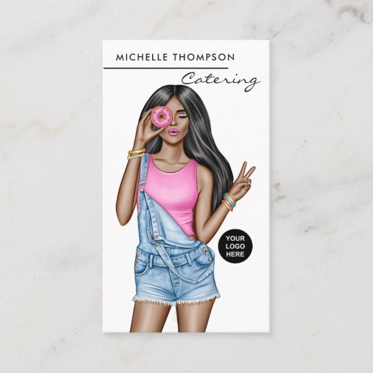 Carte de visite de restauration (Devant)