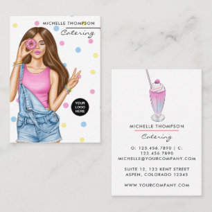 Carte de visite de restauration