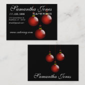 Carte de visite de restauration avec Turquie migno (Devant / Derrière)